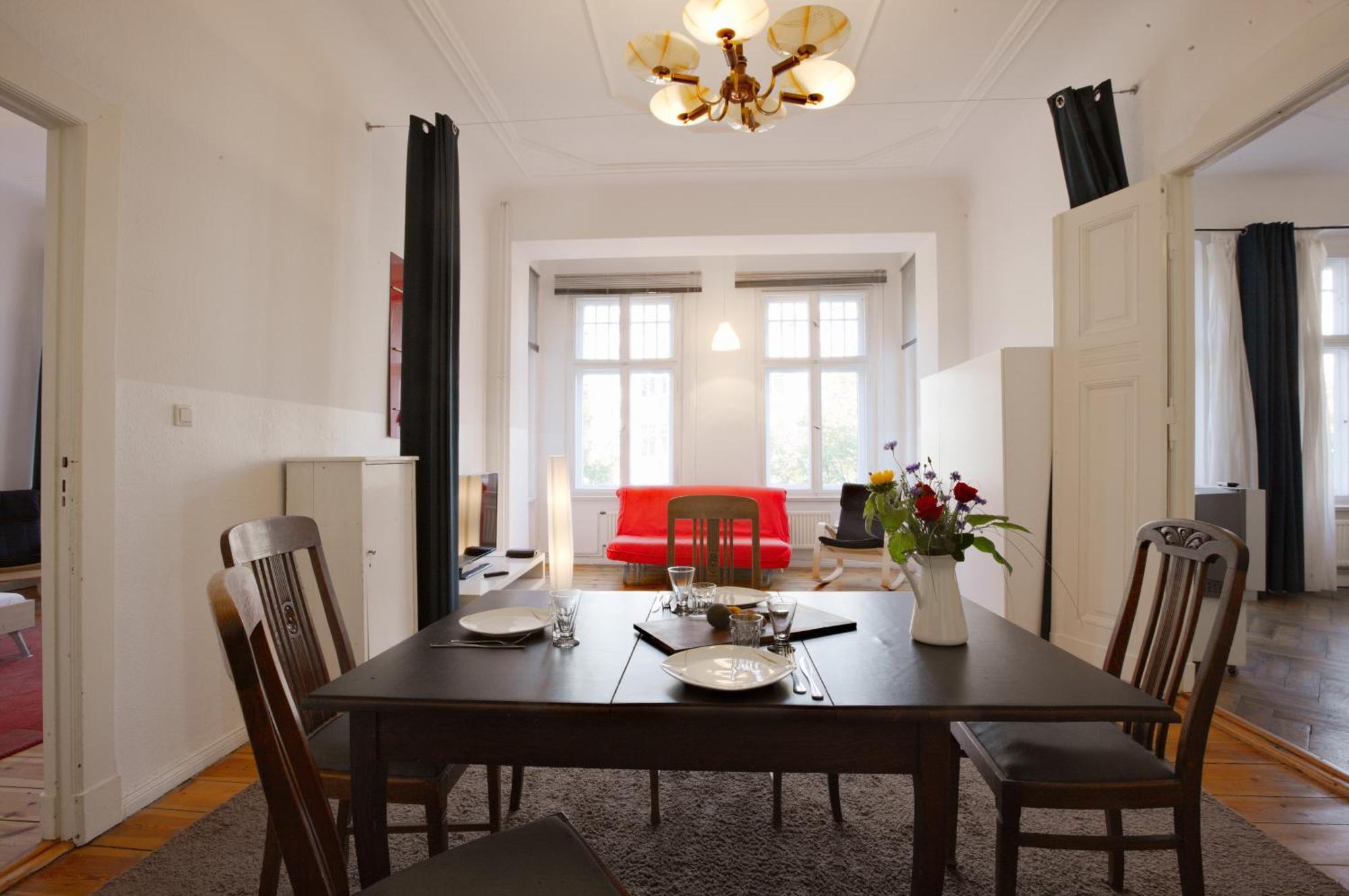 Elegante Altbauwohnung Berlin Exterior photo